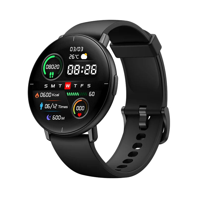 Mibro Lite Smartwatch Global Version 1.3Inch AMOLED HD Display IP68 Waterproof App Control Fitness Monitoring Bluetooth Watch