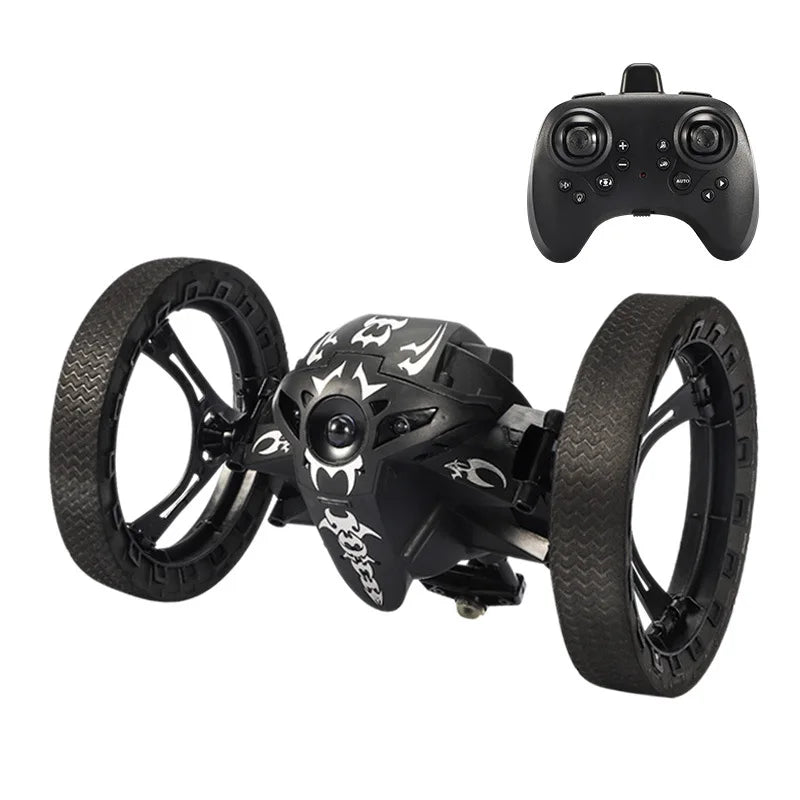 2.4G RC трюкова машина з підстрибуванням, гнучкі колеса, обертання, світлодіодне підсвічування, пульт дистанційного керування, іграшка для дня народження, подарунок 12+ років