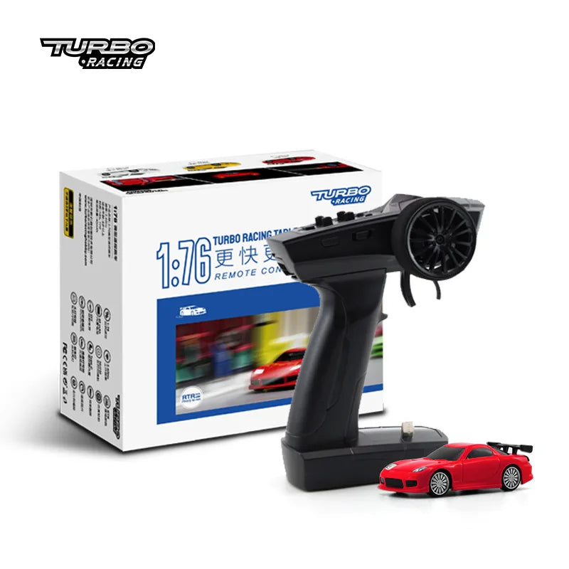 Turbo Racing 1:76 C64 C73 C72 C74 Дрифт RC автомобіль з гіроскопом, радіокеруванням, повністю пропорційним пультом дистанційного керування, іграшки RTR комплект для дітей та дорослих