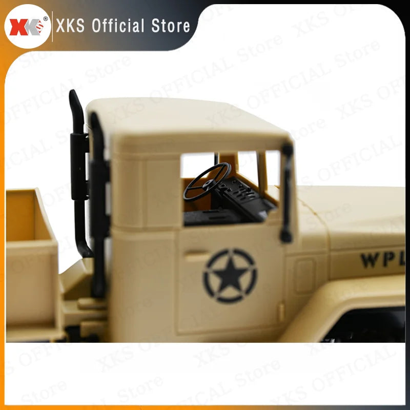 WPL B14 RC автомобіль 1/16 2.4G пульт дистанційного керування 4WD позашляховик для скелелазіння з LED підсвіткою електричний багі позашляховий RC вантажівка іграшка подарунок для хлопчиків