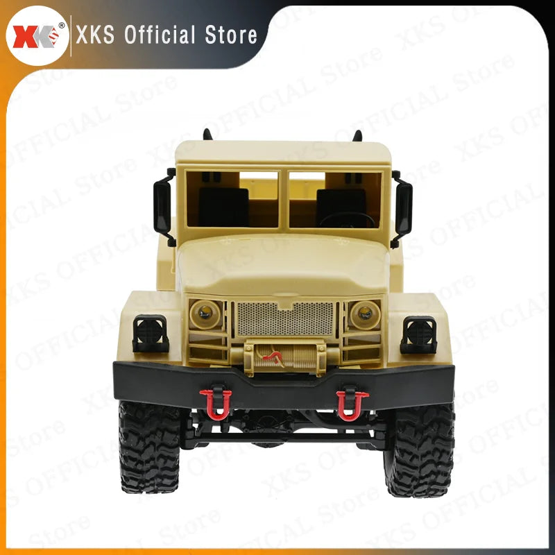 WPL B14 RC автомобіль 1/16 2.4G пульт дистанційного керування 4WD позашляховик для скелелазіння з LED підсвіткою електричний багі позашляховий RC вантажівка іграшка подарунок для хлопчиків