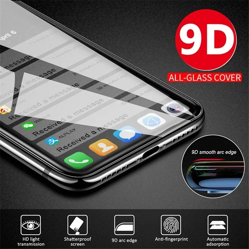 9D загартоване скло для Samsung Galaxy A13 A53 A52 A32 A12 A50 A51 A52S A72 A54 A33 A71 A21S A73 M12 M52 M31 S10E захисна плівка для екрану