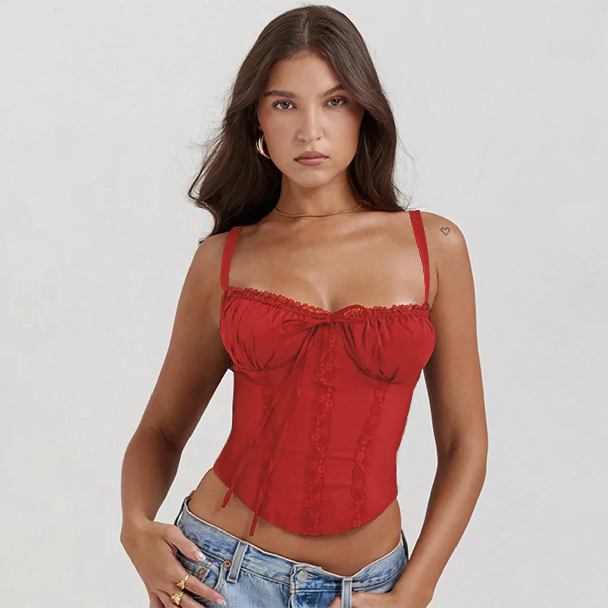 Sexy Lace Floral Corset Short Dress Women's Slip White Yellow Casual Bandage Dresses Female Clothing Party Birthday Summer 2025