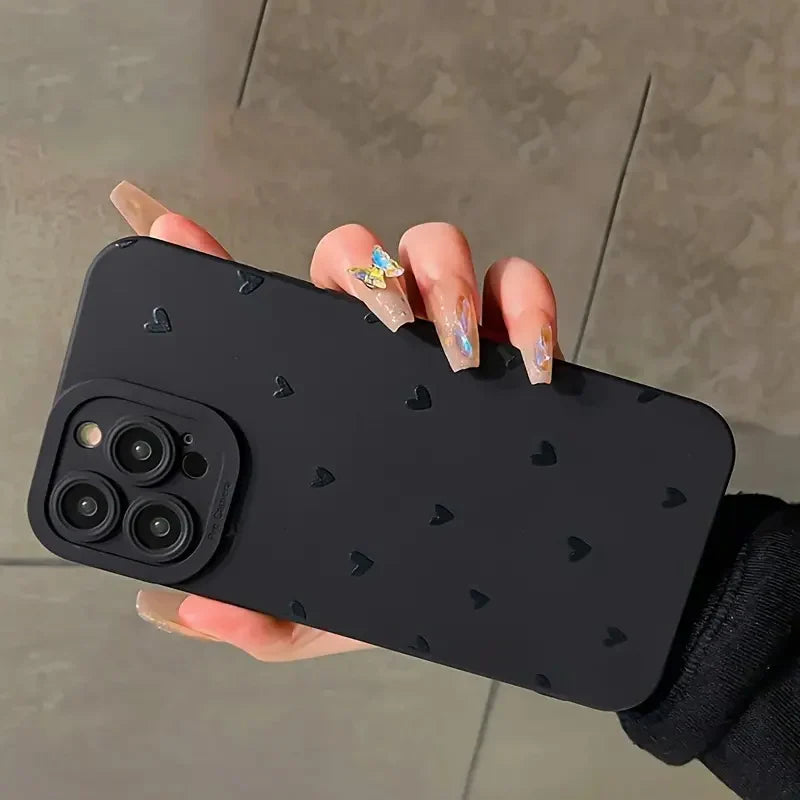 Люблячий чохол з принтом для iPhone 16 16E 15 14 13 12 11 Pro Max X XS XR 7 8 Plus SE 2022, протиударний м’який силіконовий чохол