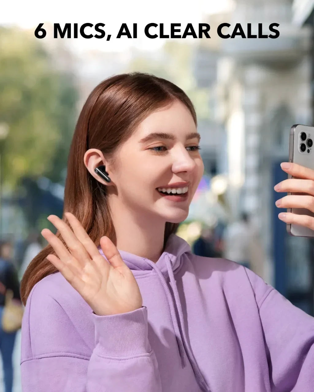 Навушники Soundcore by Anker P40i з шумозаглушенням, бездротові навушники ANC Bluetooth, 60 годин роботи