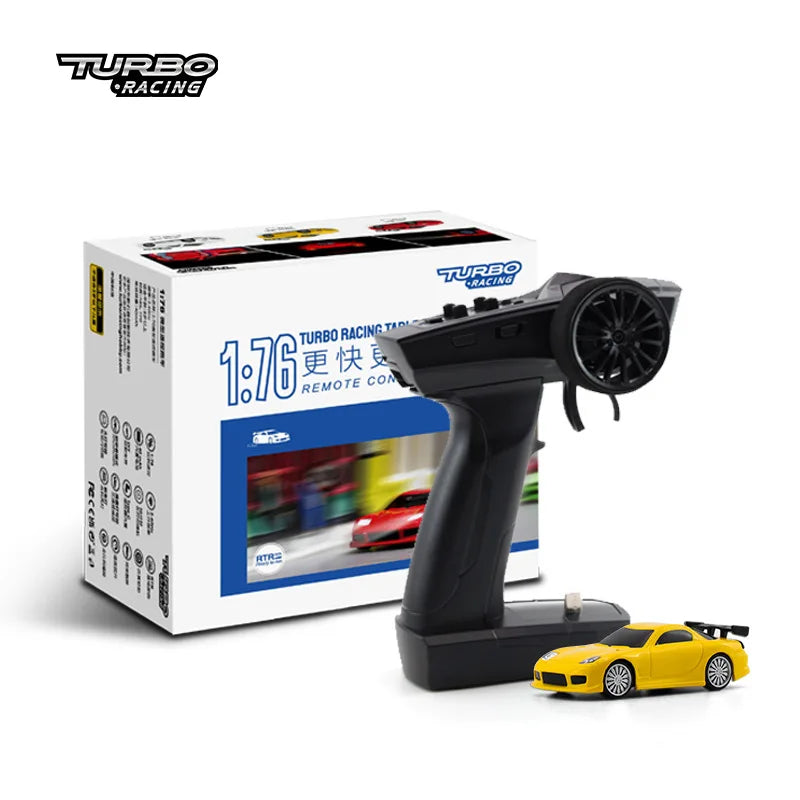 Turbo Racing 1:76 C64 C73 C72 C74 Дрифт RC автомобіль з гіроскопом, радіокеруванням, повністю пропорційним пультом дистанційного керування, іграшки RTR комплект для дітей та дорослих