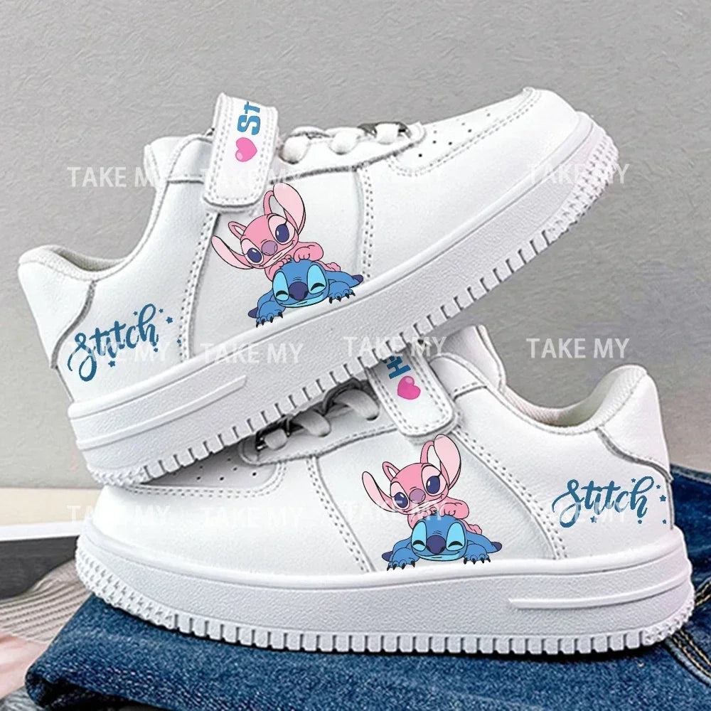 Кросівки Stitch Shoes для дітей Студентські повсякденні баскетбольні кросівки Дитячі кросівки для дівчаток і хлопчиків Бігові модні спортивні кросівки Подарунок