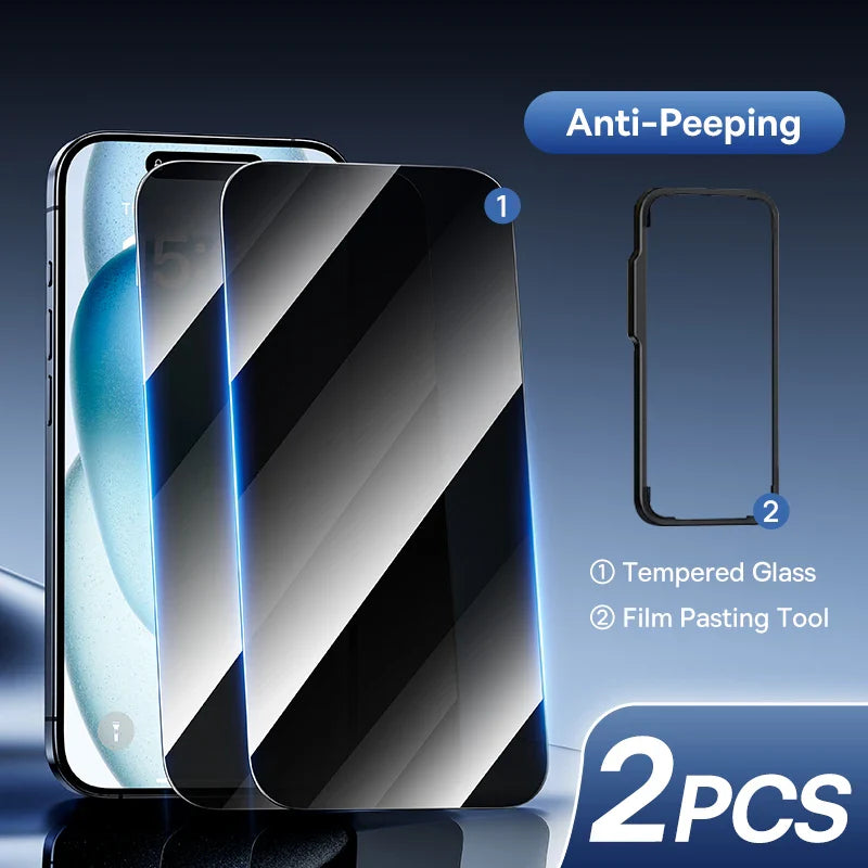 Захисне скло Baseus для iPhone 16 Pro Max Plus, захисна плівка для екрану iPhone 15 14 13 12 11 Pro Max, прозоре з захистом від підглядання