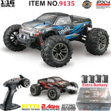 Автомобіль Xinlehong 9135 RC 1:16 2.4G 4WD 36 км/год Високошвидкісний вантажівка з дистанційним керуванням Дрифт вантажівка для трюків Іграшка-подарунок для дітей