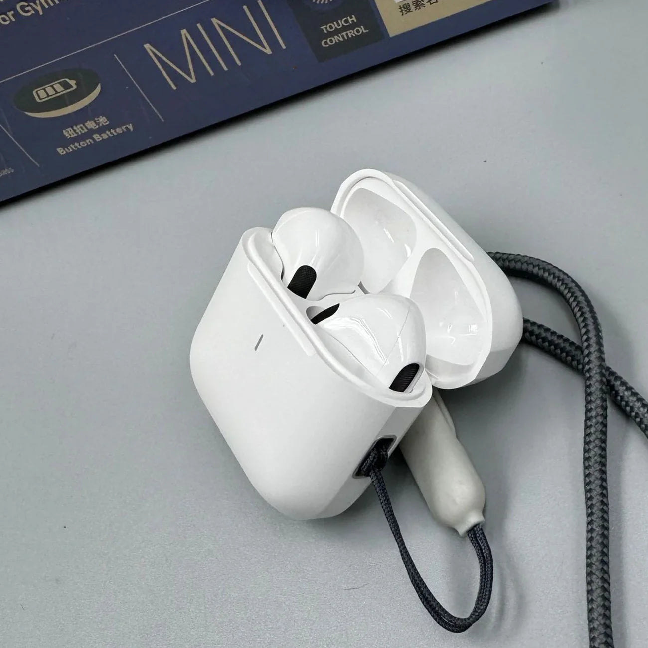 Оригінальні бездротові Bluetooth-навушники Air Pro True Wireless з HiFi звуком, низькою затримкою та шумозаглушенням для iPhone та Android