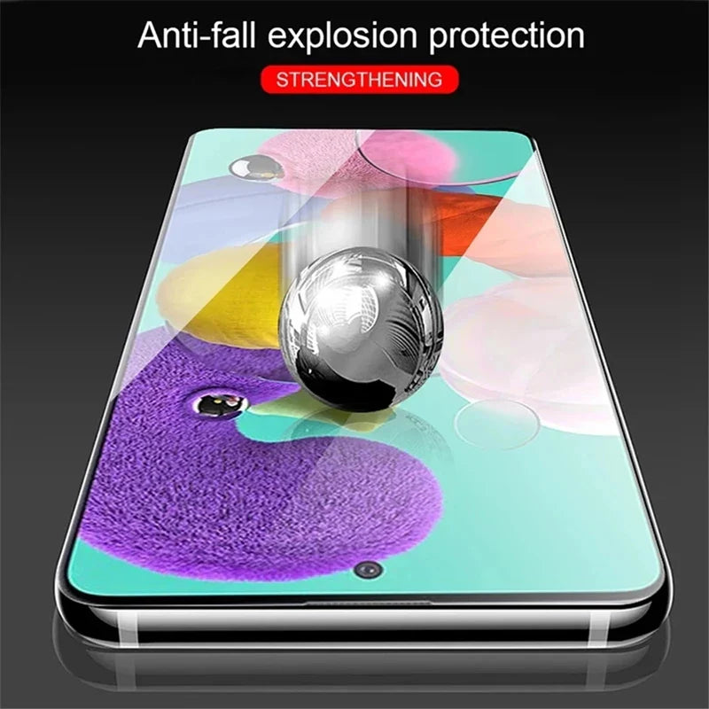 9D загартоване скло для Samsung Galaxy A13 A53 A52 A32 A12 A50 A51 A52S A72 A54 A33 A71 A21S A73 M12 M52 M31 S10E захисна плівка для екрану