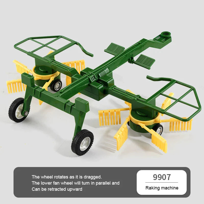 Радіокеровані іграшки RC Автоприцеп для фермерського трактора 1/24 2.4G Дистанційне керування Інженерна будівельна вантажівка Фермерська машина подарунок для дітей хлопчиків
