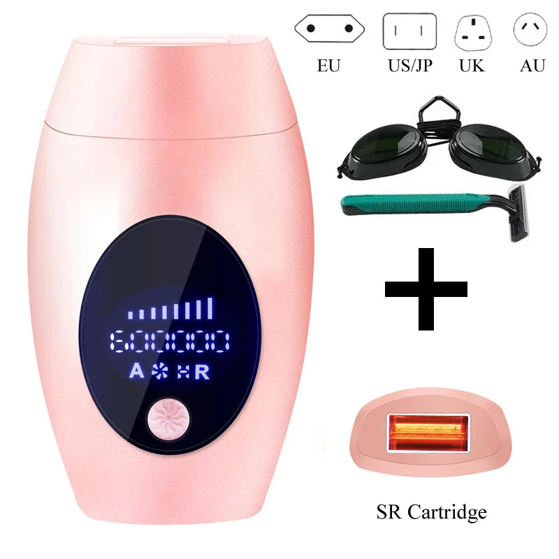 Amuliss Body Bikini IPL депілятор імпульсний постійний лазерний епілятор безболісний для жінок фотоепіляція домашні пристрої для видалення волосся