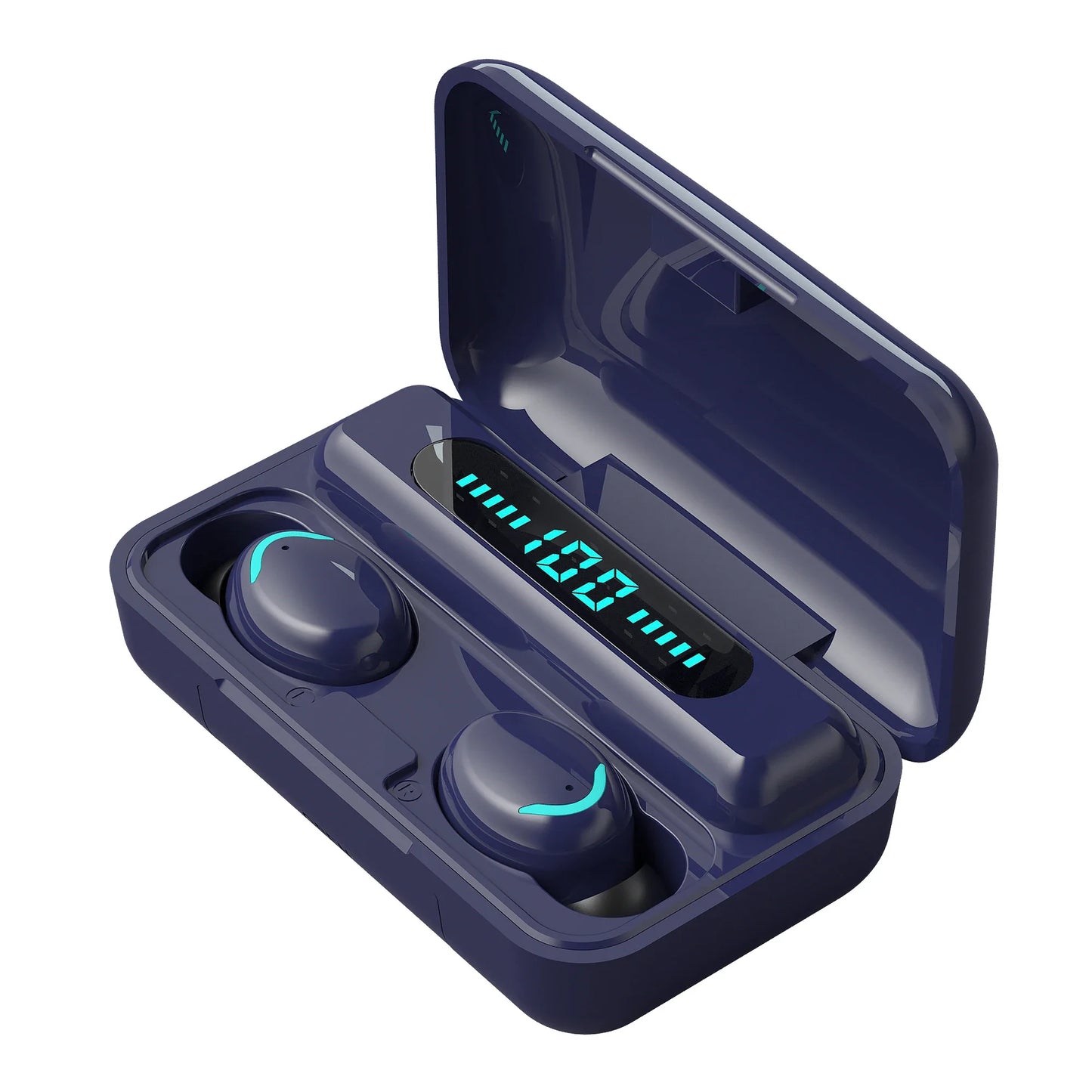 Нова модель вибуху F9 бездротові Bluetooth навушники TWS з індикацією заряду, сенсорним керуванням, водонепроникні навушники-капсули F9 5C