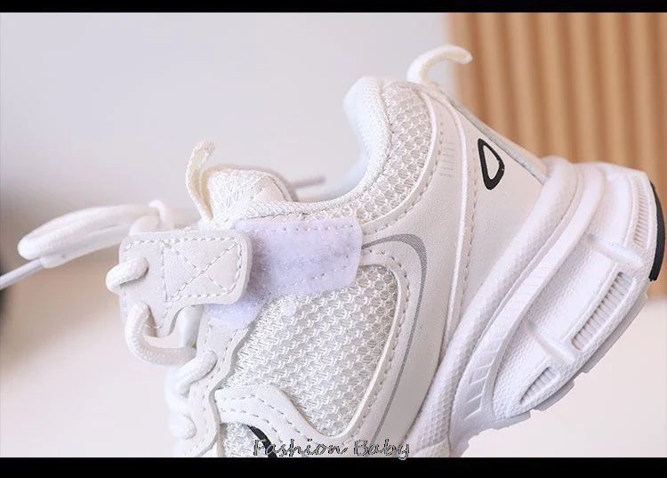 Spring/Autumn Breathable Mesh Casual Shoes for Boys Girls Kids Sneakers Footwears Flats Sport Running Shoes 3 Color