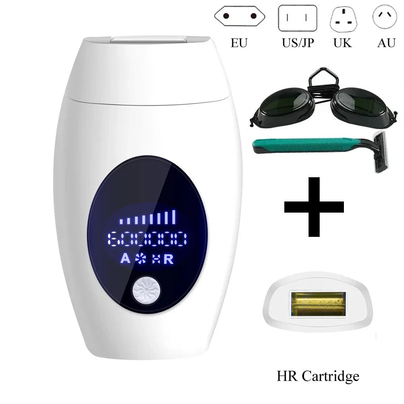 Amuliss Body Bikini IPL депілятор імпульсний постійний лазерний епілятор безболісний для жінок фотоепіляція домашні пристрої для видалення волосся