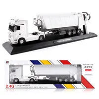 RC вантажівка 2.4G Великий RC самоскид з нахилом кузова, пульт дистанційного керування, радіокерований вантажівка, радіокерований причіп, радіокерований контейнеровоз, радіокерована іграшкова машина C15