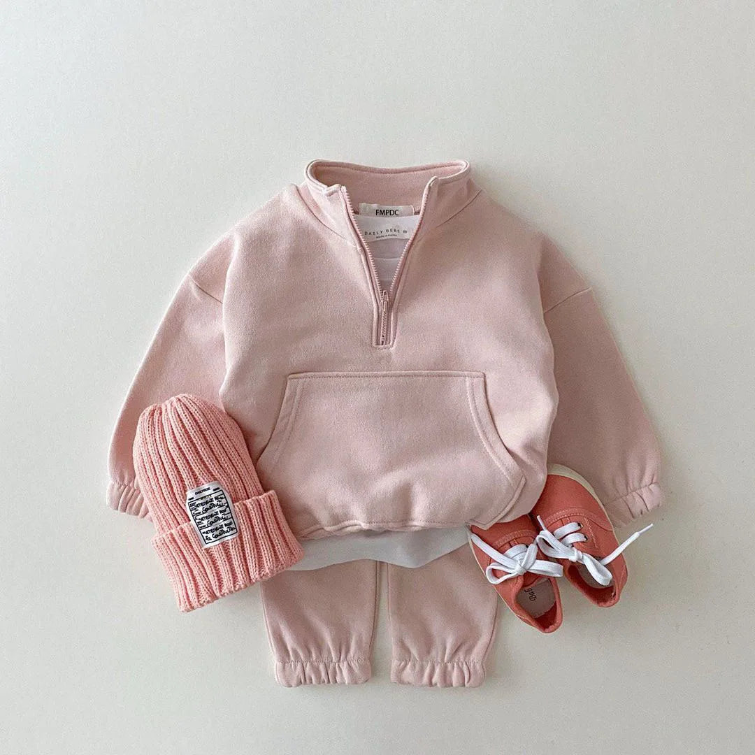 2024 Spring Autumn New Toddler Boys Sweatshirt Trousers Clothing 2pcs Newborn Baby 0-4Y Boys Girls Baby Clothes Sets Cotton