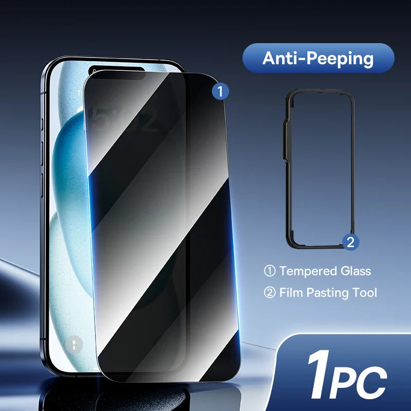 Захисне скло Baseus для iPhone 16 Pro Max Plus, захисна плівка для екрану iPhone 15 14 13 12 11 Pro Max, прозоре з захистом від підглядання