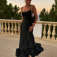 Women's Elegant Party Dress Summer European and American Strap Top D Flower A-line Skirt for Women