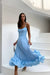 Women's Elegant Party Dress Summer European and American Strap Top D Flower A-line Skirt for Women