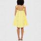 Strap Color Ding Loose Holiday Dress