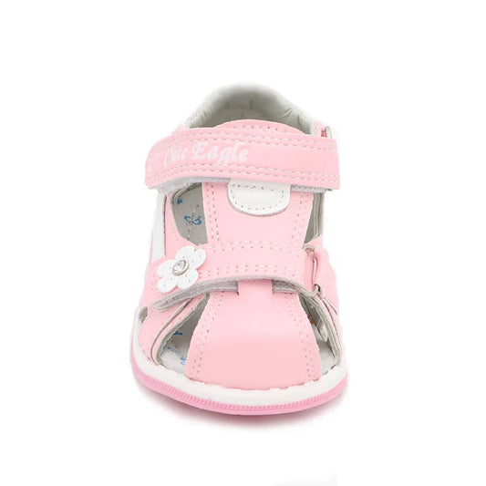 Girls Sandals Summer Flowers Sweet Soft Children's Beach Shoes  Toddler girls Sandals Orthopedic Princess Fashion High Quality