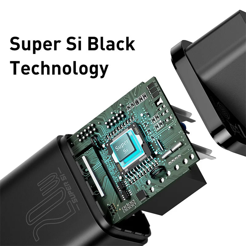 Baseus PD 20W швидка зарядка USB C зарядний пристрій для iPhone 14 13 Pro Max Type C до ip швидка зарядка USB C настінний швидкий зарядний пристрій для телефону