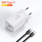 Адаптер зарядного пристрою Baseus Super Si 30W USB C для iPhone 14 13 12 Pro Max iPad Type C QC 3.0 PD швидка зарядка для Xiaomi Quick Charger