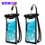 FONKEN Full View Waterproof Case for Phone Underwater Snow Rainforest Transparent Dry Bag Swimming Pouch Big Mobile Phone Covers