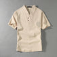 Men's Clothing Large Size Tracksuit Husband 2021 Summer Suit Linen t-shirt Fashion Male Set Chinese Style 8XL 9XL plus Two Piece