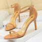 BIGTREE Shoes Super High Heels 11cm Women Shoes Patent Leather Woman Pumps Sexy Women Heels Stiletto Open Toe Ladies Shoes 2025