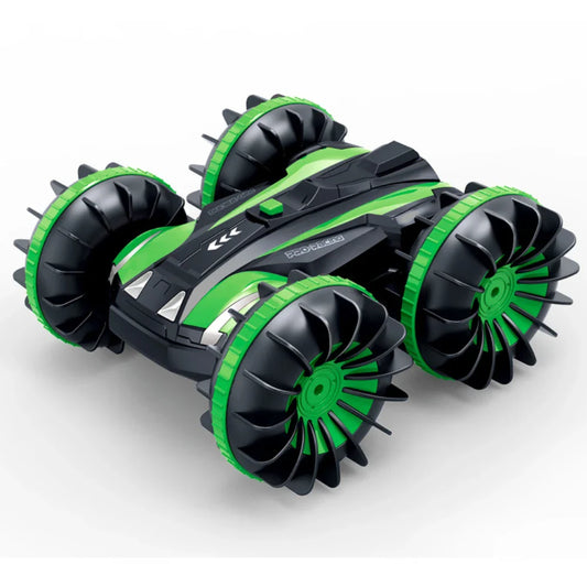 360-градусне обертання Rc автомобілі з дистанційним керуванням, трюковий автомобіль, водонепроникний з двох сторін, їзда по воді та суші, амфібійні електричні іграшки для дітей