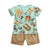 Sanlutoz Cute Infants Boys Clothing Sets Cotton Short Sleeve Baby Tops + Shorts 2Pcs Newborn Cartoon Clothes