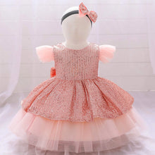 Baby Girls White Baptism Dress Big Bow Toddler Christening Ball Gown Kids Dress For Girl Birthday Princess Party Dresses
