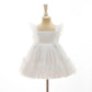 HETISO New Baby Girl Baptism Dresses Toddler Christening Gowns Children's Clothes Summer Birthday Wedding Dress for Newborn 3-24