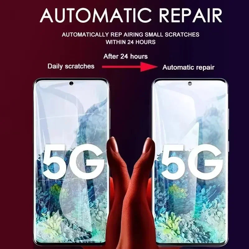 5 шт. гідрогелева плівка для Samsung Galaxy S21 S22 S20 S23 S24 Ultra S10 S9 S8 Plus FE Захисна плівка для екрану Samsung Note 20 10 9 Plus