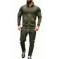 Casual Tracksuits Mens Autumn Fashion Side Striped Jackets And Pants Two Piece Sets For Men Sports Fitness Sweatsuits Streetwear