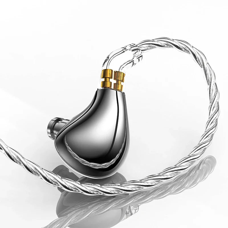 BLON New BL03 II 10mm Dual-Chamber Dynamic Driver IEM Hifi Earphones With 0.78mm 2Pin Detachable Cable 3.5 4.4mm BL03 2