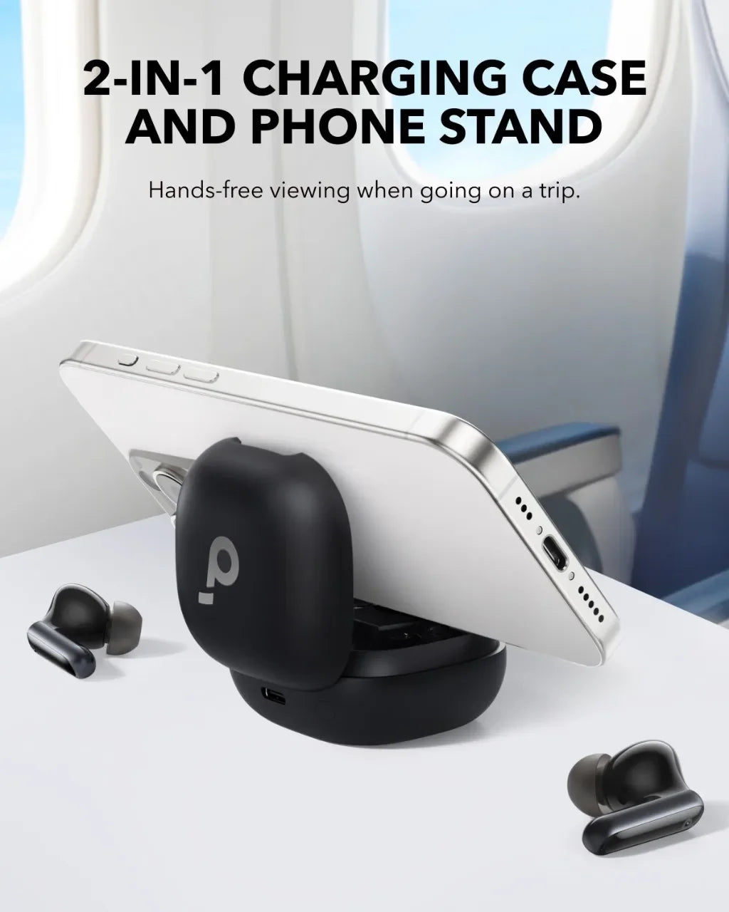 Навушники Soundcore by Anker P40i з шумозаглушенням, бездротові навушники ANC Bluetooth, 60 годин роботи
