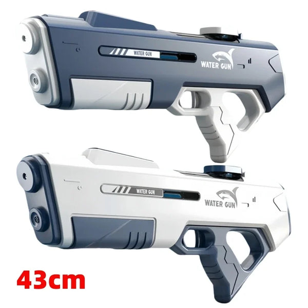 Kids Summer Outdoor ToyChildren Automatic WaterAbsorption Electric Water  Gun Toys Hand Self-integration High-pressure Watergun