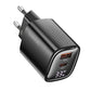 Зарядний пристрій Toocki GaN USB 33W з цифровим дисплеєм QC3.0 PD швидка зарядка Type C для iPhone 15 14 13 Pro Max Smausng Xiaomi Honor POCO