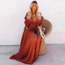 Women Swimsuit Cover Ups Mandarin Sleeve Kaftan Beach Tunic Dress Robe De Plage Solid White Pareo Beach Cover-ups