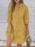 ZANZEA Women Fashion Hollow Out Embroidered Short Dress Holiday Casual Loose 3/4 Sleeve Knee-length Vestidos Lace Patchwork Robe