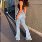 High-waisted Retro Stretch Women Pants Winter Edition New Style Ripped Bell Bottoms High Waist Straight Cylinder Wide Leg Jeans