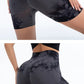 Summer Women High Waist Butt Lift Shorts Legging Seamless Leggings Fashion Tie Dye Shorts Gym Workout Running Pants