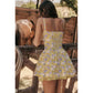 2025 Summer Fashion Sexy Red Camis Dress Women Fold Silm Fit Yellow Mini Dresses Backless Pink Short Shirt Coquette Y2k Clothes