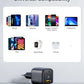 VOLTME USB C настінний зарядний блок 20W Power Delivery + QC3.0 USB A подвійний порт швидкої зарядки Type C для iPhone 15 14 13 12 Pro Max