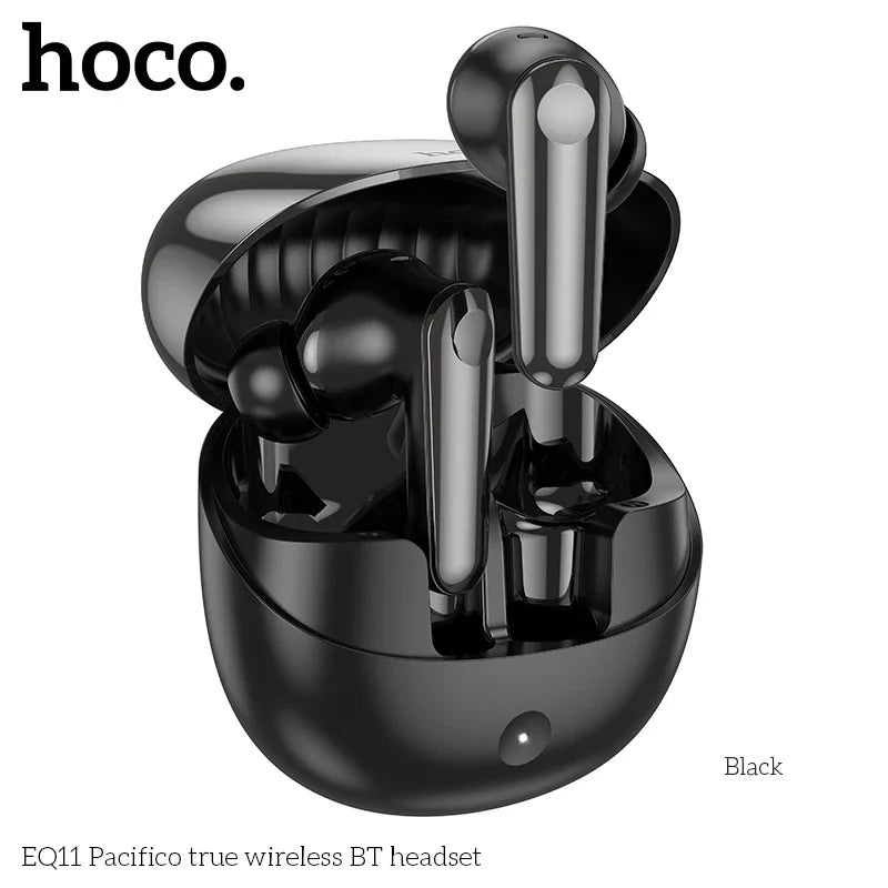 HOCO Оригінальні EQ11 Безпровідні Bluetooth Навушники Стерео Шумозаглушення Універсальні Спортивні Гарнітура з Мікрофоном для iPhone Xiaomi