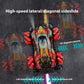 WLtoys F1 Drift RC автомобіль з LED підсвіткою, музикою, 2.4G радіокеруванням жестами рукавички, спреєм, трюковий автомобіль 4WD, електрична іграшка для дітей